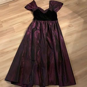 Vintage Laura Ashley midi formal dress